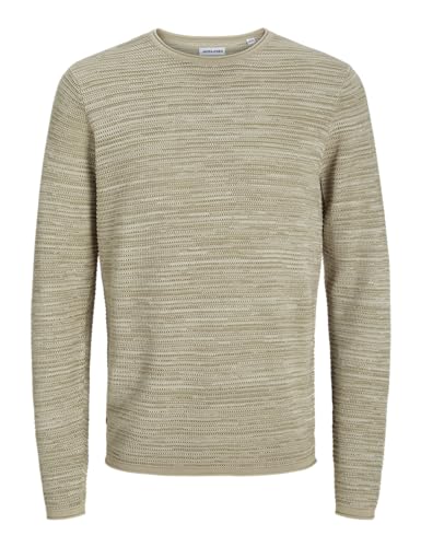 JACK & JONES Jjewan Knit Crew Neck pull col rond homme vêtement maille manches longues