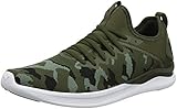 PUMA Herren Ignite Flash Camo Laufschuhe, Forest-Laurel Wreath-Black, 43