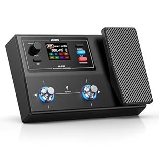 100 Versatile Presets & Customizable Signal Chain – This guitar multi-effects pedal features 50 factory and 50 user-defined presets, plus 8 movable effect modules (NR, FX, DRV, AMP, CAB, MOD, DLY, RVB) for limitless tonal flexibility. Intuitive Hands...