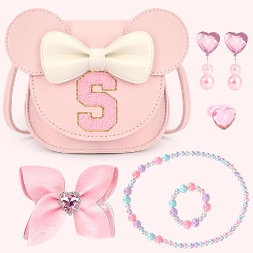 Image of mibasies Toddler Purse Gifts for Girls: 3 Year Old Girl Gifts, Girl Toys Purse Set