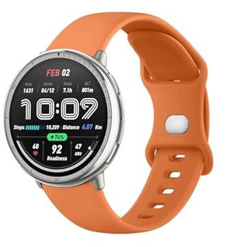 AK Pulseiras de silicone compatíveis com Amazfit Active 2/Active Watch Women Men, pulseira de substituição macia para Amazfit GTS 4 3 2 2e/GTS 4 2 Mini/GTR mini/Bip 3/3 Pro/Bip U Pro/Bip S Lite