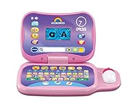 VTech Toddler Tech Laptop - Educational Laptop for Children - 524853 - Pink