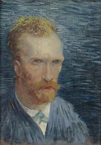 Affiche Van Gogh Autoportrait 60x90cm pour décoration murale de salon