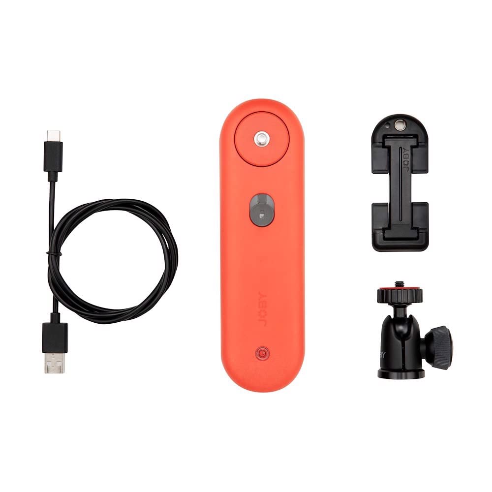 JOBY Kit Swing Slider Motorisé et Pince pour Smartphone - Contrôle Bluetooth Via Appli, Mouvement Linéaire pour Smartphone, Conçu pour Vlog, Création de Contenu, Vidéo avec Mouvement et Timelapse