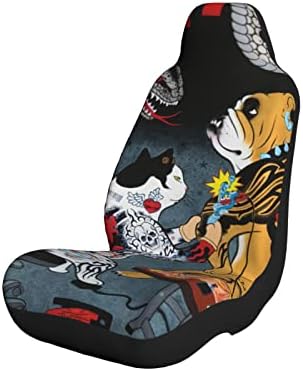 Amazon 猫の彫師 犬 蛇 浮世絵 シートカバー カーシートカバー シートクッション 防塵 汚れ防止 耐久性 撥水素材 フロント1枚 座席カバー ポケット付き 軽 普通車用 自動車 Suv セダン 前席適用 カー用品 おしゃれ 取付簡単 丸洗いok 車 バイク 車 バイク Amazon 猫の彫師 犬 蛇 浮世絵 シートカバー カーシートカバー シートクッション 防塵 汚れ防止 耐久性 撥水素材 フロント1枚 座席カバー ポケット付き 軽 普通車用 自動車 Suv セダン 前席適用 カー用品 おしゃれ 取付簡単 丸洗いok 車 バイク 車 バイク