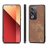 Coque Compatible avec Samsung Galaxy Note9,Compatible avec Samsung Galaxy Note 9 4G SM-N960 2 en 1 [PU+TPU] Protection de l'objectif Anti-Chute Brown