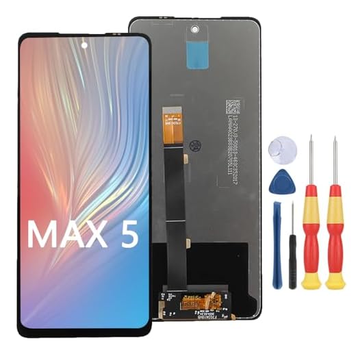SiuVorZhi LCD Display Kompatibel mit Cubot Max 5 LCD Display Touchscreen Montage Reparatur Ersatzteile mit Werkzeug
