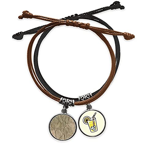 Bracelet ondulation effet texture papier en cuir haut de gamme