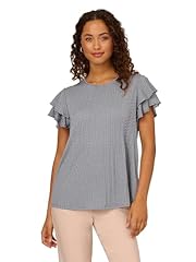 Dusty Blue/ Ivory Small Dot