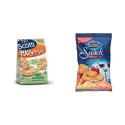 Riso Scotti Snack - Maisenza Mais con Rosmarino - Snack