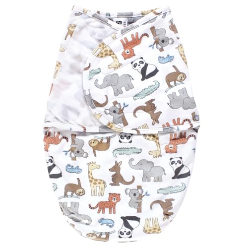 Image of Hudson Baby Unisex Baby Plush Faux Fur Swaddle Wrap