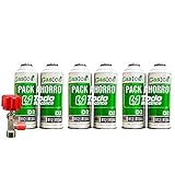 recarga gas aire acondicionado split 🔄 Sustituto de R12, R134A. Desconocido Todoelectrico - 3 Gasica D2 Packs Ahorro (2x226Gr) Botellas Gas Refrigerante Gasica D2 sustituto de R12, R134A más Llave Recarga Gas