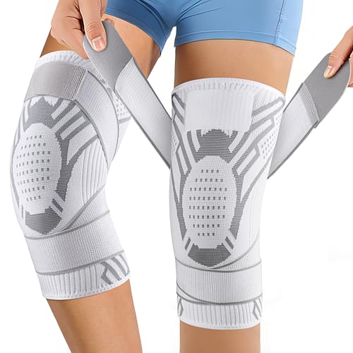 ASOONYUM Compression Knee Brace for Women & Men,Knee Brace for Running Knee Pain, Knee Support Compression Sleeve, Workout Sports Knee Braces for Meniscus Tear, ACL & Arthritis Pain Relief - Single