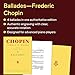 Chopin: Complete Works - Ballades Vol. III | Piano Solo Sheet Music with Standard Notation, Chopins Autograph Manuscripts and First Editions | Edited by Paderewski, Bronarski and Turczynski