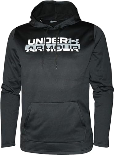 Under Armour Men's Fashion Athletic Pullover Hoodie 1359858 (M, Black)