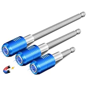 Zozoa 3-Stück Magnetische Schnellwechsel Bithalter Set