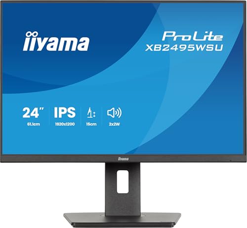 Ecran PC iiyama ProLite XB2495WSU B1 24.1 1920 x 1200 - vue 2