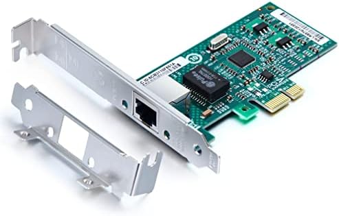 H!Fiber.com Gigabit PCIE Network Card for Intel I350-T4 - I350 Chip,with Quad RJ45 Ports,1Gbit PCI Express Ethernet LAN Card(NIC) for Windows Server, Win7, 8, 10, XP and Linux