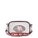 FOCO San Francisco 49ers NFL Team Stripe Clear Crossbody Bag
