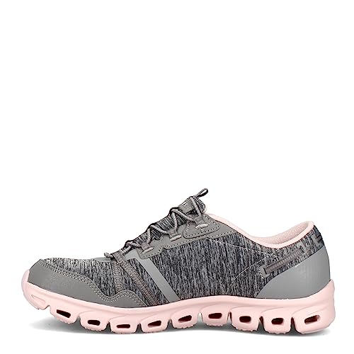 Skechers Skechers Women's Athleisure Sneaker, Grey/Light Pink, 6.5 US medium