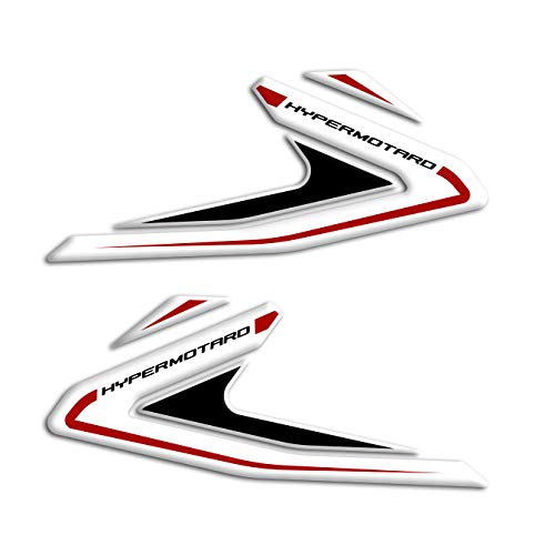 Protection latérale réservoir résine 3D anti-rayures pour Hypermotard 950 SP L-097