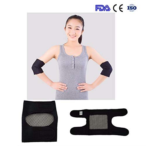 Medical Elbow Brace Elbow Support Self Heating Belts(Black) Amazon.in