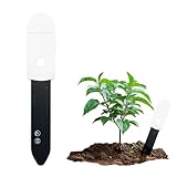 Jognee Smart Zigbee Bodenfeuchtesensor, Zigbee-Hub erforderlich, Feuchtigkeits-/Temperaturmesser für die Gartenbepflanzung, kompatibel mit Home Assistant Zigbee2mqtt, Pflanzenwachstum unterstützen