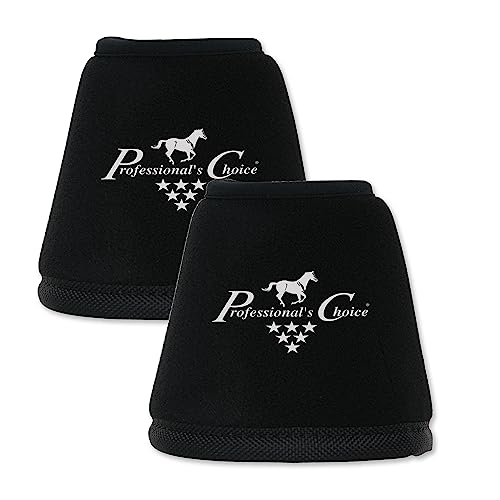 Professional's Choice Quick-Wrap Bell Boots | Ultimate in Hoof and Soft Tissue Protection | 360 Degree Wrap | Small, Medium, Large