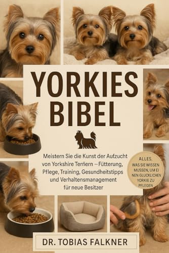 YORKIES BIBEL: Meistern Sie die Kunst der Aufzucht von Yorkshire Terriern ? Fuetterung, Pflege, Training, Gesundheitstipps und V