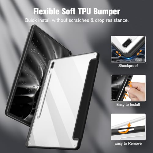 Housse Samsung Galaxy Tab S7 FE antichoc pour éviter les rayures d'écran