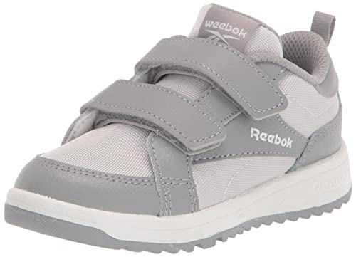 Reebok Unisex Children's Weebok Low Trainers, Pure grey, white, 8 Toddler