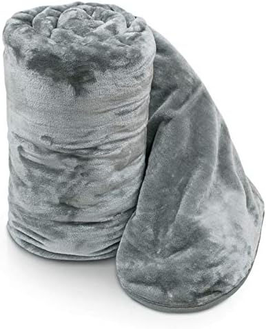 Ashley Mills Soft Faux Velvet Fur Mink Super Soft Throw Over Sofa Bed Blanket Large Double King (Blush Pink, 150 x 200 cm)