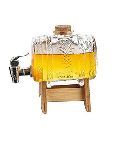 Weinfass, Fassförmiger Getränkespender Aus Glas Cover