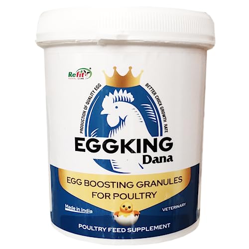 REFIT ANIMAL CARE Calcium Granules & Vitamin Supplement for Poultry Feed, 1 Kg, EggKing Dana