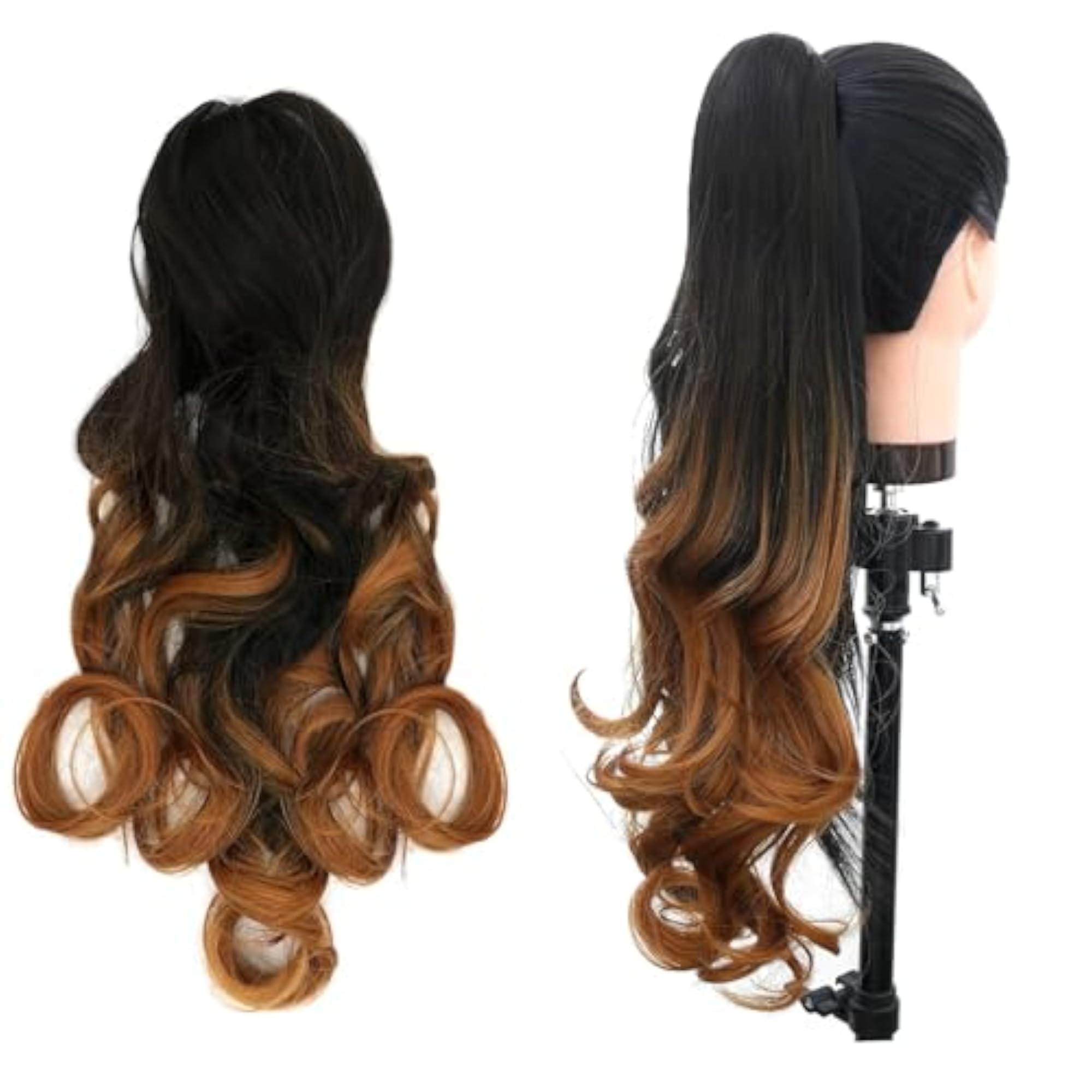 Synthetic Curly Clutcher Ponytail Hair Extensions for Women