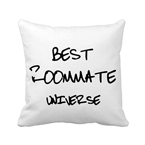 Housse de coussin univers lavable et robuste pour lit d'hôtel carré - 2