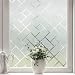 Coavas Privacy Window Film Non-Adhesive Glass Film Frosted Window Film Decorate Rental Room/Home &Office Anti UV/Heat Insulation/Privacy (17.7 by 78.7 inches) …