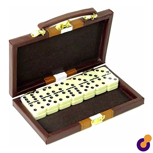 Jogo De Dominó Com Maleta 28 Peças Barcelona