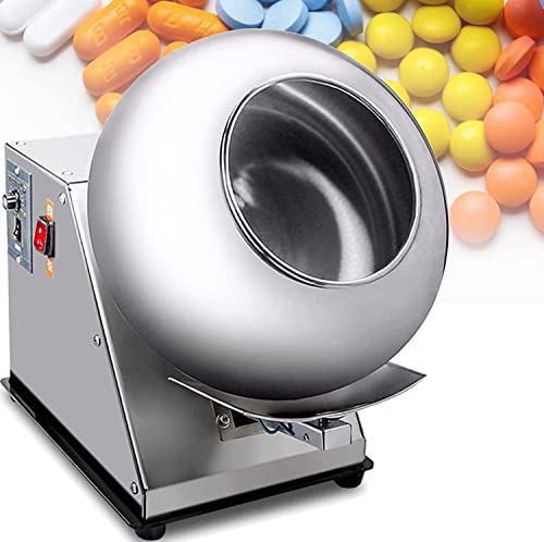 Máquina para recubrir azúcar Máquina para recubrir azúcar, pequeña máquina comercial para laminar chocolate, máquina pulidora para recubrir chocolate, secadora para recubrir bolas de azúcar,