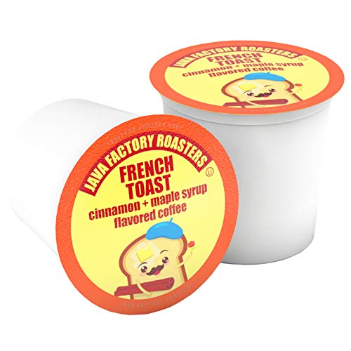 Java Factory Coffee Pods Cinnamon And Maple Flavored Coffee For Keurig K Cup Brewers, French Toast, 40 Count #TOP2