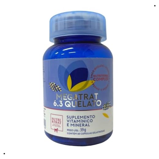 Suplemento Vitamínico/mineral Para Cães Megatrat 6.3 60cps