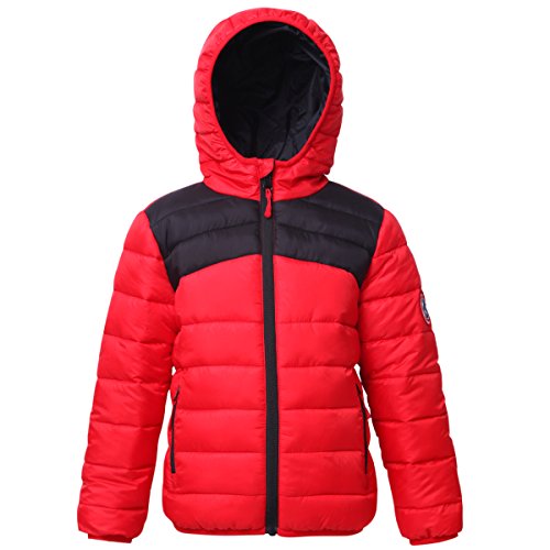 Image of Rokka&Rolla Boys' Reversible Lightweight Water-Resistant Puffer Jacket