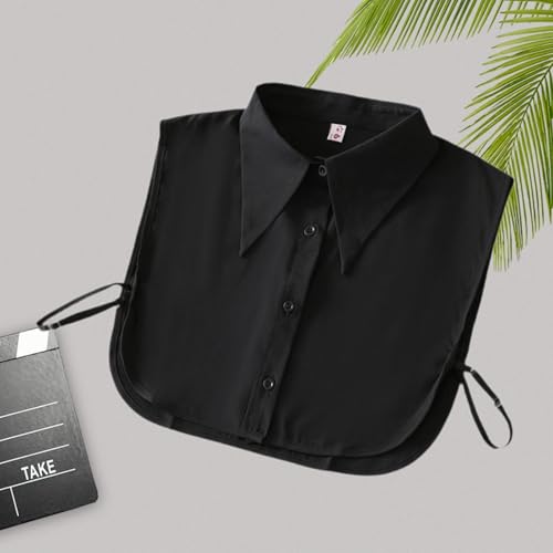 Cuello falso tipo chal desmontable para trajes de caballero 5