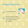 OCuSOFT Baby Eyelid and Eyelash Cleanser,Pre-Moistened Towelette,White/Blue,(Pack of 40)