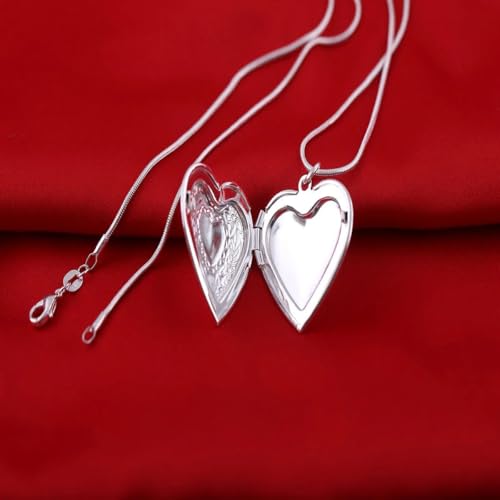 Bijoux accessoires tendance 2025 collier argent 925 médaillon coeur photo
