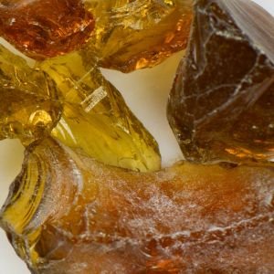 Crystal Amber Landscape Glass Medium 10 Lb Bag