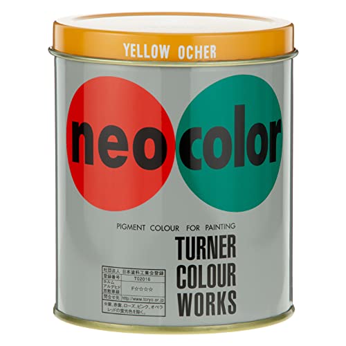 ターナー色彩 アクリル絵具 ネオカラー 黄土 NC60008 600ml