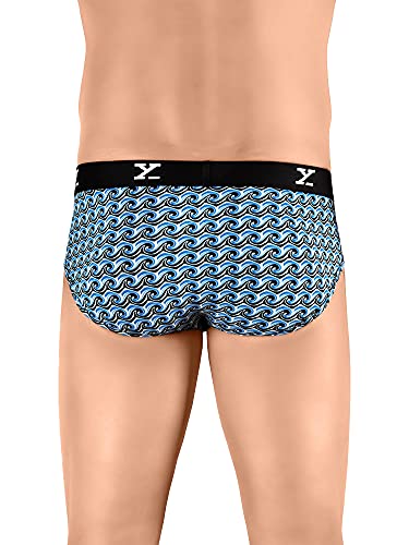 Image of XYXX Men's Micromodal Trunks | Solid & Printed, Antimicrobial, No-Marks Waistband Underwear for Men Combo (Pack of 5)