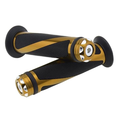 Poignées moto 22mm pour supprimer les vibrations du guidon 7/8 pouces en motocross