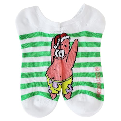 Nickelodeon Sponge Bob Women No Show Ankle 5 Pairs Pack Socks3